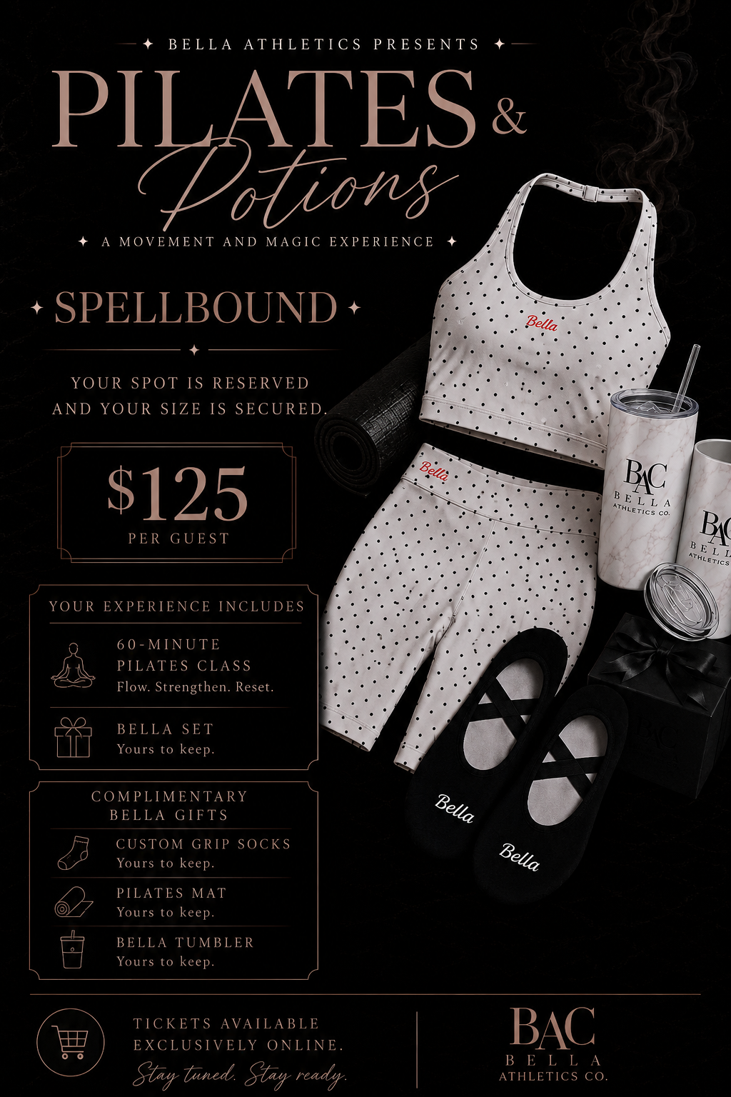 Pilates & Potions ✨🧪👻 TIX LIVE SEPT 10